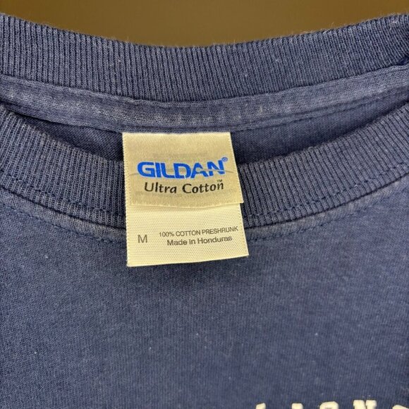 PENN STATE Tee Mens M Navy Long Sleeve Cotton PSU We Are - Picture 3 of 4